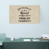 Banderoles officiellement retiré plus mon problème (Salon professionnel)