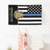 Banderoles Officier d'obtention du diplôme de l'Académie de p (En situation)