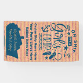 Banderoles Oh Ship It's a Girl's Trip Cruise Door (Horizontal)