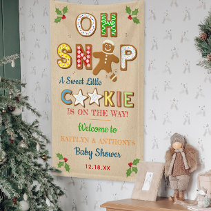 Banderoles Oh Snap ! Bébé gâteau de Noël Baby Shower de bienv