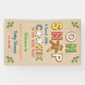 Banderoles Oh Snap! Gingerbread Cookie Baby Shower Welcome (Horizontal)
