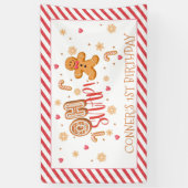 Banderoles Oh Snap Our Little Cookie Banner - Garçon (Vertical)