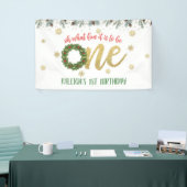 Banderoles Oh What Fun it to Be One Christmas - Wreath - (Salon professionnel)