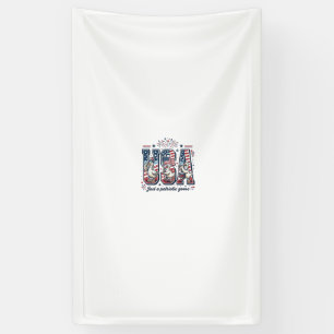 Banderoles Oie Patriotique USA Vintage Quatrième Juillet Chem