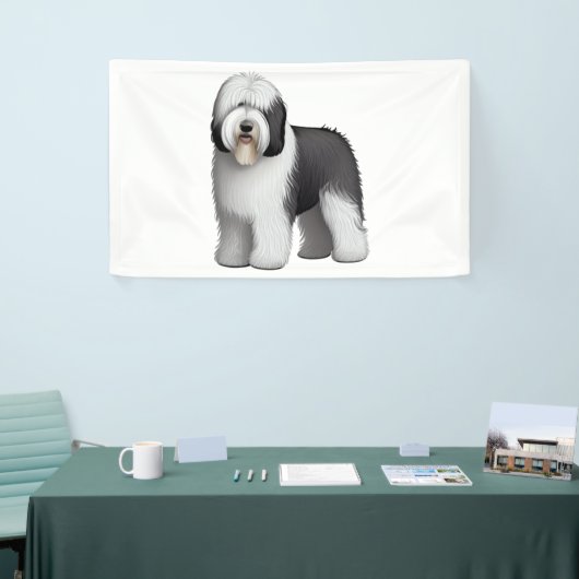 Banderoles Old English Sheepdog 10 (Salon professionnel)
