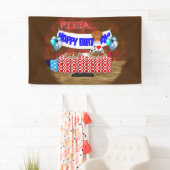 Banderoles Oliver The Otter est 6 Years Old ! Joyeux annivers (En situation)