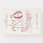 Banderoles ONE derful First Birthday Affiche de bienvenue de  (Horizontal)