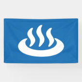 Banderoles Onsen ♨ Hot Spring 温 泉 Japonais (Horizontal)