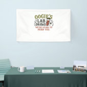 Banderoles Oogie’s Lab Draws - Drôle Halloween Phlebotomiste (Salon professionnel)