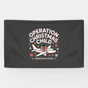 Banderoles Opération Enfant de Noël Sac à main samaritain