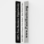 Banderoles Opportunité d'affaires gratuite (Vertical)