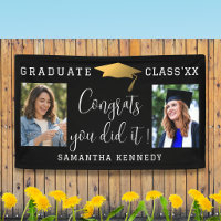 Or Noir Doré Félicitations 2 Photo Remise des Dipl