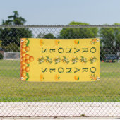 Banderoles Oranges De Conception Personnalisées À Vendre Vert (Insitu)