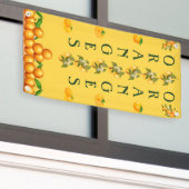 Banderoles Oranges De Conception Personnalisées À Vendre Vert (Bâtiment extérieur)