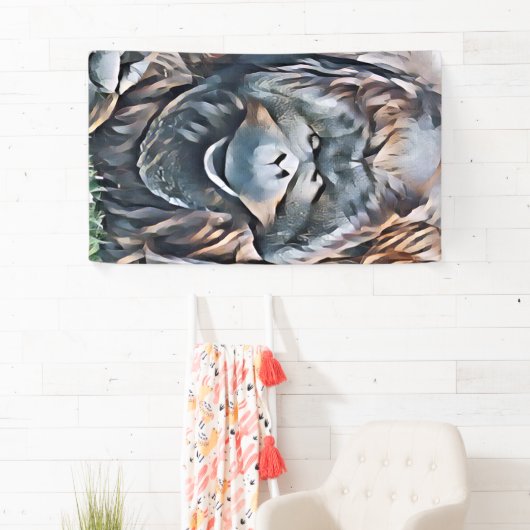 BANDEROLES ORANGUTAN (En situation)