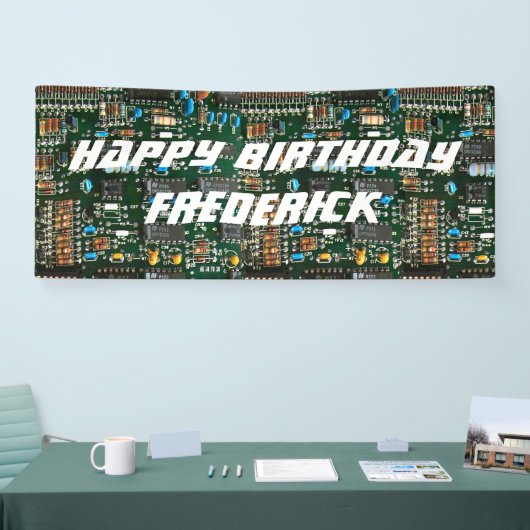 Banderoles Ordinateur Électronique PCB Frederick (Salon professionnel)