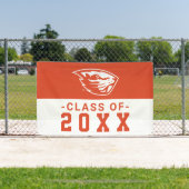 Banderoles Oregon State Beavers | Tête de castor (Insitu)