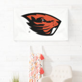 Banderoles Oregon State Beavers | Tête de castor (En situation)