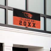 Banderoles Oregon State Beavers | Tête de castor (Bâtiment extérieur)