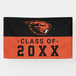 Banderoles Oregon State Beavers   Tête de castor