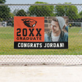 Banderoles Oregon State Beavers | Tête de castor (En situation)