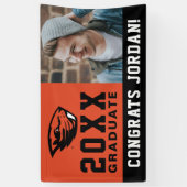 Banderoles Oregon State Beavers | Tête de castor (Vertical)