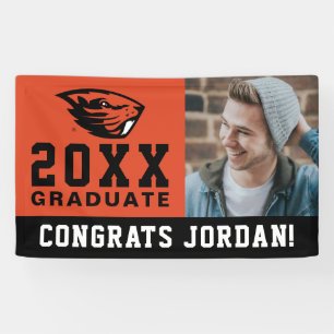 Banderoles Oregon State Beavers   Tête de castor