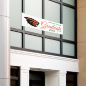 Banderoles Oregon State Beavers | Tête de castor (Bâtiment extérieur)