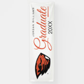 Banderoles Oregon State Beavers | Tête de castor (Vertical)