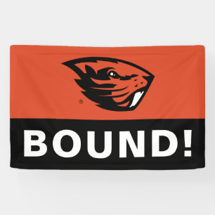Banderoles Oregon State Beavers Tête de castor