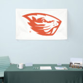 Banderoles Oregon State Beavers | Tête de castor (Salon professionnel)