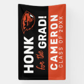 Banderoles Oregon State Beavers | Tête de castor (Verticale)