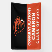 Banderoles Oregon State Beavers | Tête de castor (Verticale)