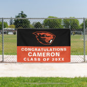 Banderoles Oregon State Beavers | Tête de castor (Insitu)