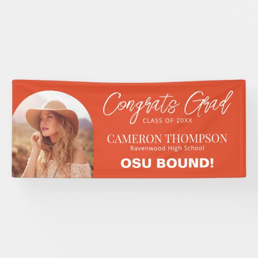 Banderoles Oregon State Beavers | Tête de castor (Horizontal)