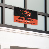 Banderoles Oregon State Beavers | Tête de castor (Bâtiment extérieur)