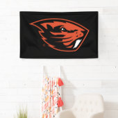 Banderoles Oregon State Beavers | Tête de castor (En situation)