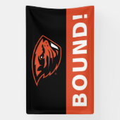 Banderoles Oregon State Beavers | Tête de castor (Verticale)