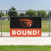 Banderoles Oregon State Beavers | Tête de castor (Insitu)