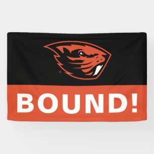 Banderoles Oregon State Beavers   Tête de castor