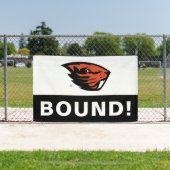 Banderoles Oregon State Beavers | Tête de castor (Insitu)