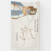 Banderoles Ours, Blue Hot Air Ballotte, accueil pour le premi (Vertical)