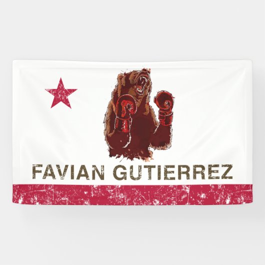 Banderoles Ours combattant (Horizontal)