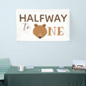 Banderoles Ours mi-chemin à un (Salon professionnel)