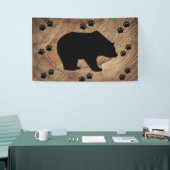 Banderoles Ours Noir Et Paniers Ours (Salon professionnel)