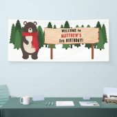 Banderoles Ours Woodsy (Salon professionnel)