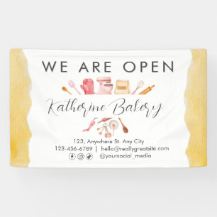 Banderoles Outils de Boulangerie Réseaux Sociaux Entreprise d