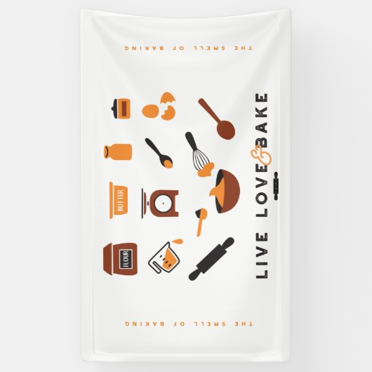 Banderoles Outils de cuisson doux (Vertical)