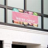 Banderoles Ouverture pour les entreprises | Macaron Patisseri (Bâtiment extérieur)