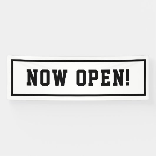 Banderoles Ouvrir (Horizontal)